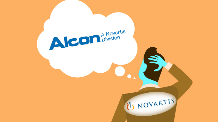 Novartis spinning off alcon coupaw caresource