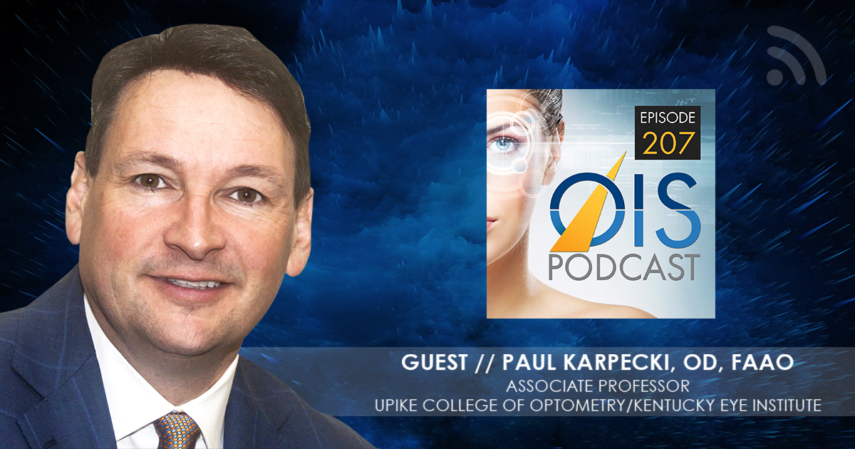 Paul Karpecki Sees ‘a Lot of Opportunity’ to Grow Treatment of Dry Eye and Other Ocular Diseases