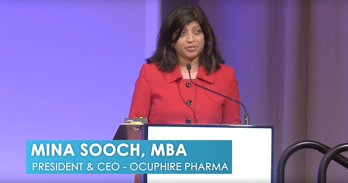Ocuphire Pharma | Mina Sooch, President & CEO