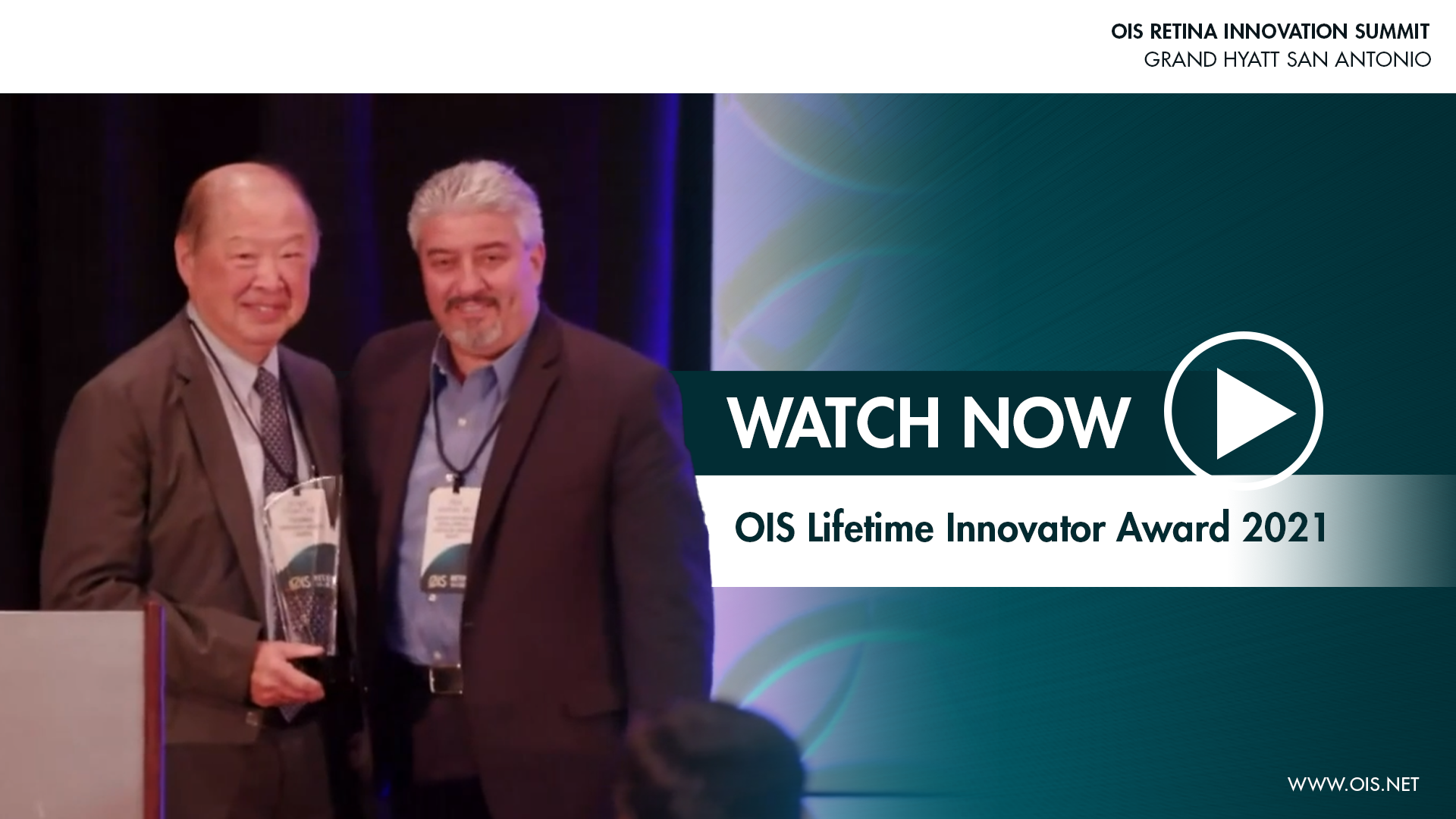 Watch Now - OIS Lifetime Innovator Award 2021