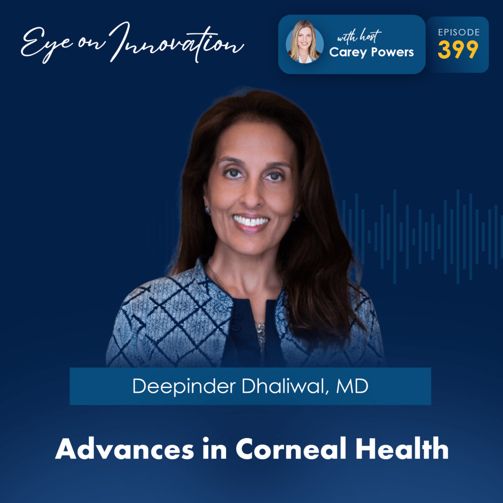 OIS Podcast 399 - Advances in Corneal Health - Dr. Deepinder Dhaliwal - Square Thumbnail